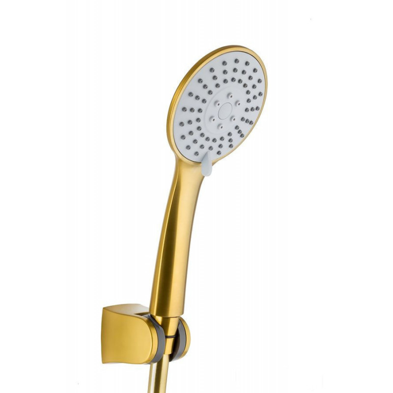 Natrysk punktowy Moza Brushed Gold KFA Armatura (841-220-31)