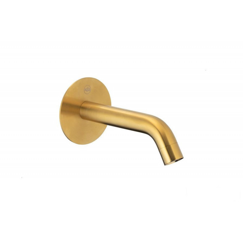 Wylot wannowy podtynkowy Moza Brushed Gold KFA Armatura (836-004-31)