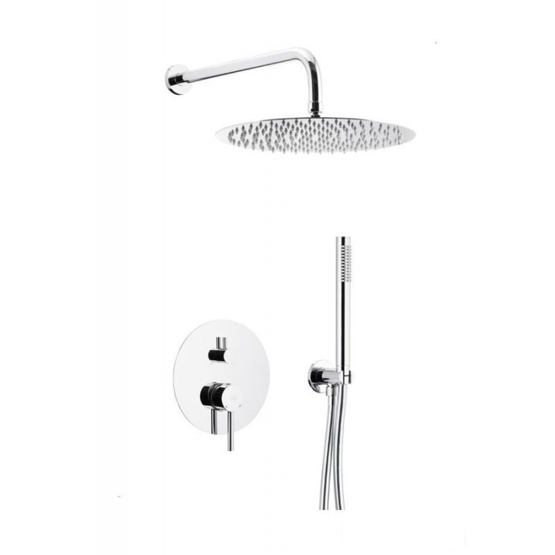 Zestaw natryskowy podtynkowy z baterią 3-funkcyjną Moza Chrom KFA Armatura (5039-501-00)