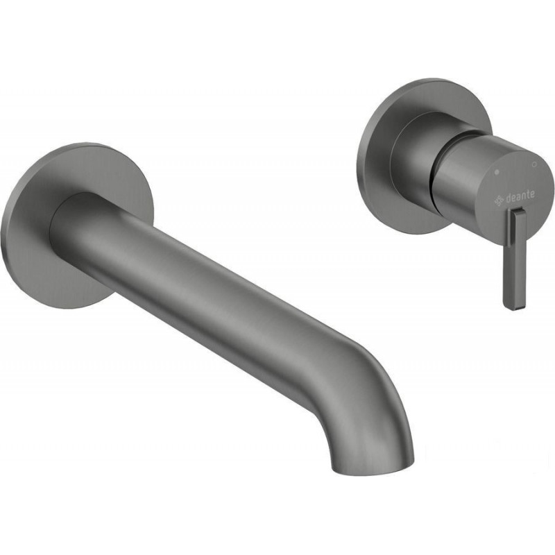 Bateria umywalkowa podtynkowa titanium Silia Deante (BQS D54L)