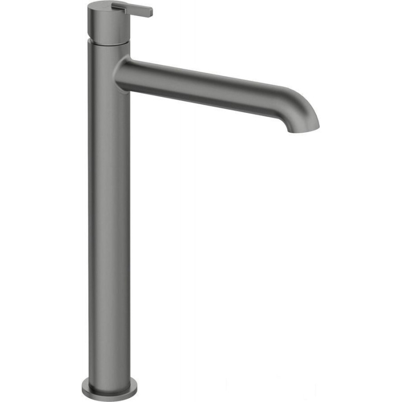 Bateria umywalkowa wysoka titanium Silia Deante (BQS D20K)
