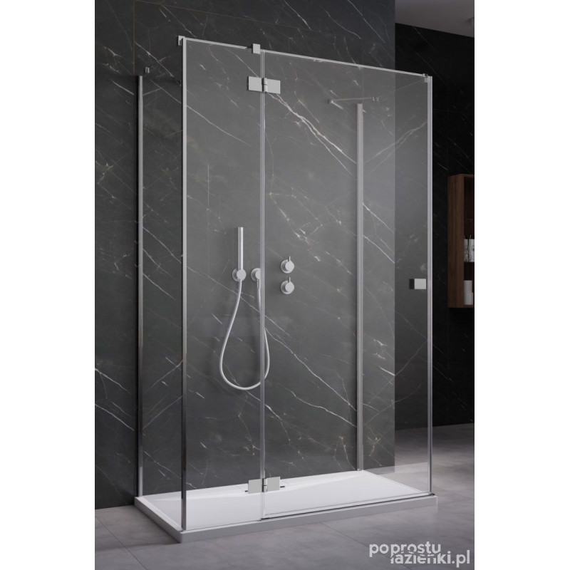 Kabina przyścienna 120x70 Essenza KDJ+S Radaway (1385024-01-01L + 1384048-01-01 + 1384048-01-01)