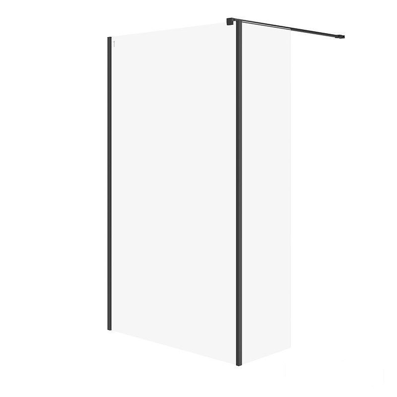 Kabina prysznicowa 120x30x200 Mille Walk-in czarna Cersanit (S601-176)