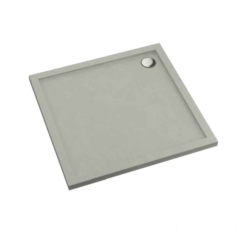 Brodzik kwadratowy 80x80 Sharper Cement Stone Schedpol (3S.S1K-8080/CT/ST)