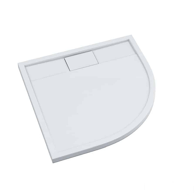 Brodzik półokrągły 90x90 Charis White Schedpol (3SP.C3O-9090)