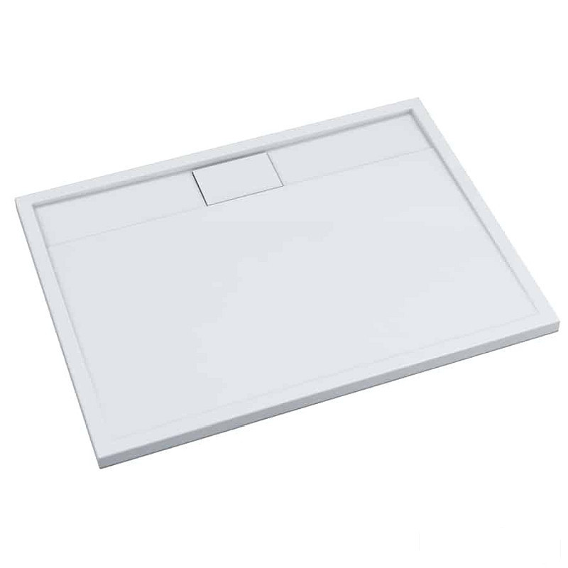 Brodzik prostokątny 80x100 Charis White Schedpol (3SP.C3P-80100)