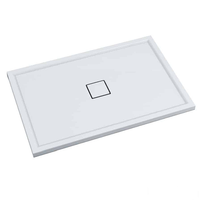 Brodzik prostokątny 80x100 Erida White Schedpol (3SP.E4P-80100)