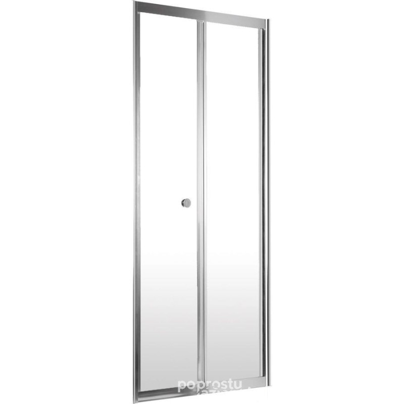 Drzwi prysznicowe wnękowe 90 cm - składane Jaśmin Plus Deante (KTJ 021D)