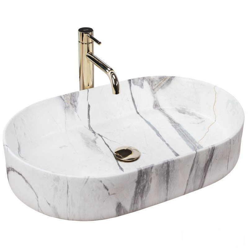 Umywalka nablatowa Nadia Sand 60 Rea (REA-U5800)