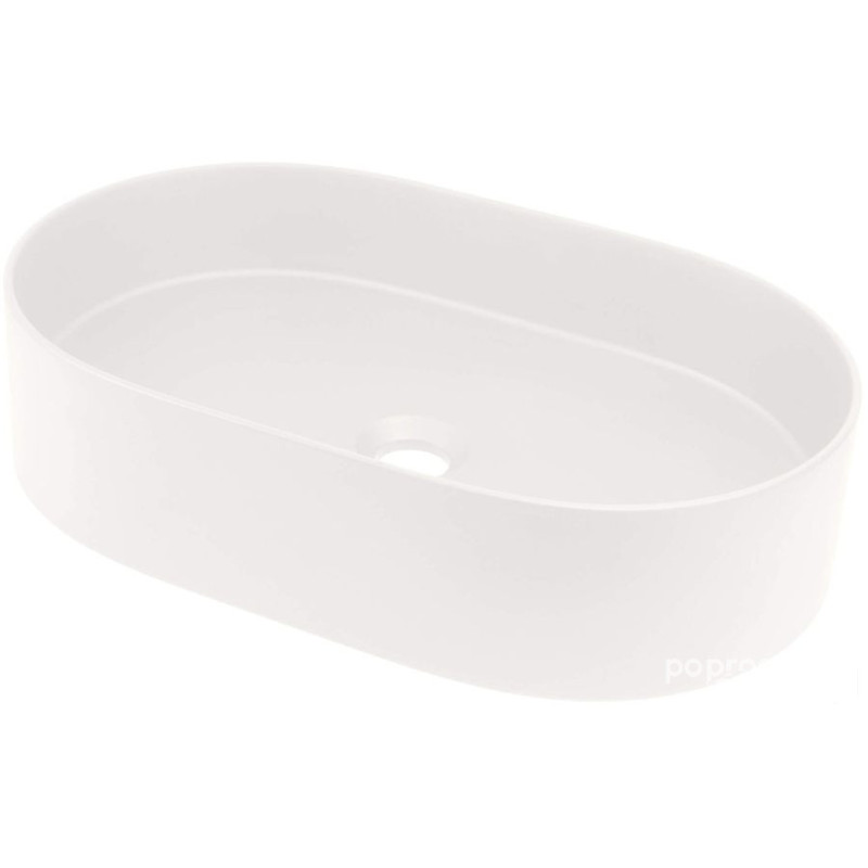 Umywalka granitowa owalna alabaster Silia Deante (CQS AU6S)