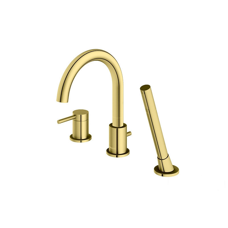 Bateria wannowa 3-otworowa Axel Gold Kohlman (QB241AGD)