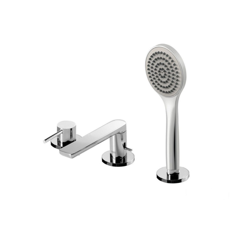Bateria wannowa trzyotworowa chrom Lex Tres (20316102)