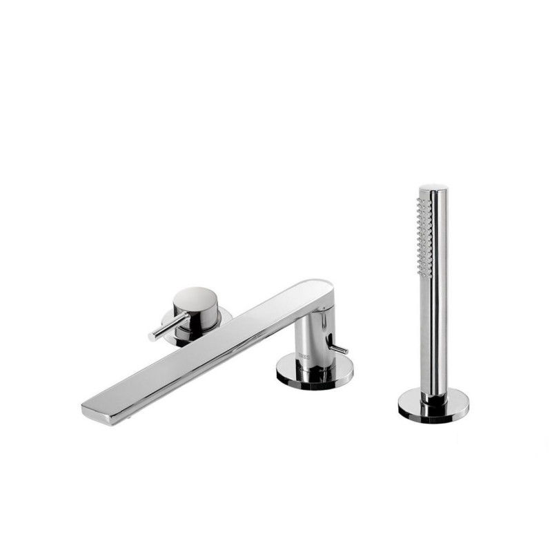 Bateria wannowa trzyotworowa chrom Max-Tres (06216102)