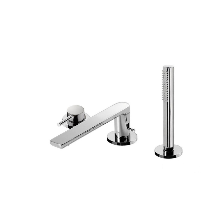 Bateria wannowa trzyotworowa chrom Max-Tres (06216103)