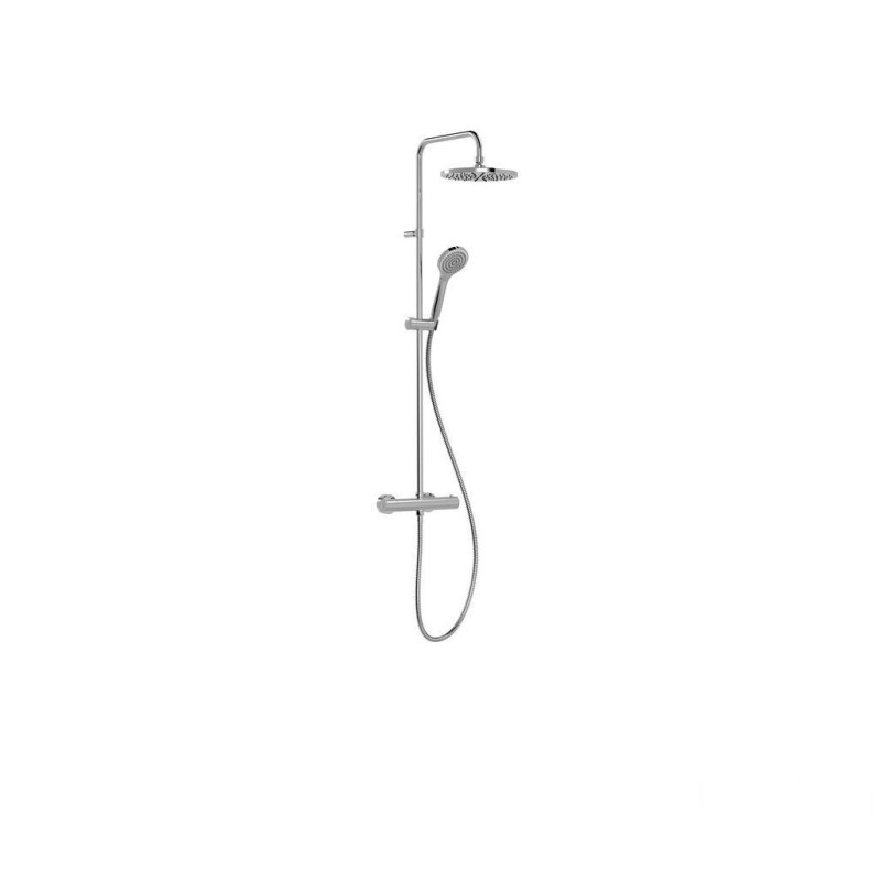 Zestaw prysznicowy termostatyczny chrom Base Plus Tres (21639301)