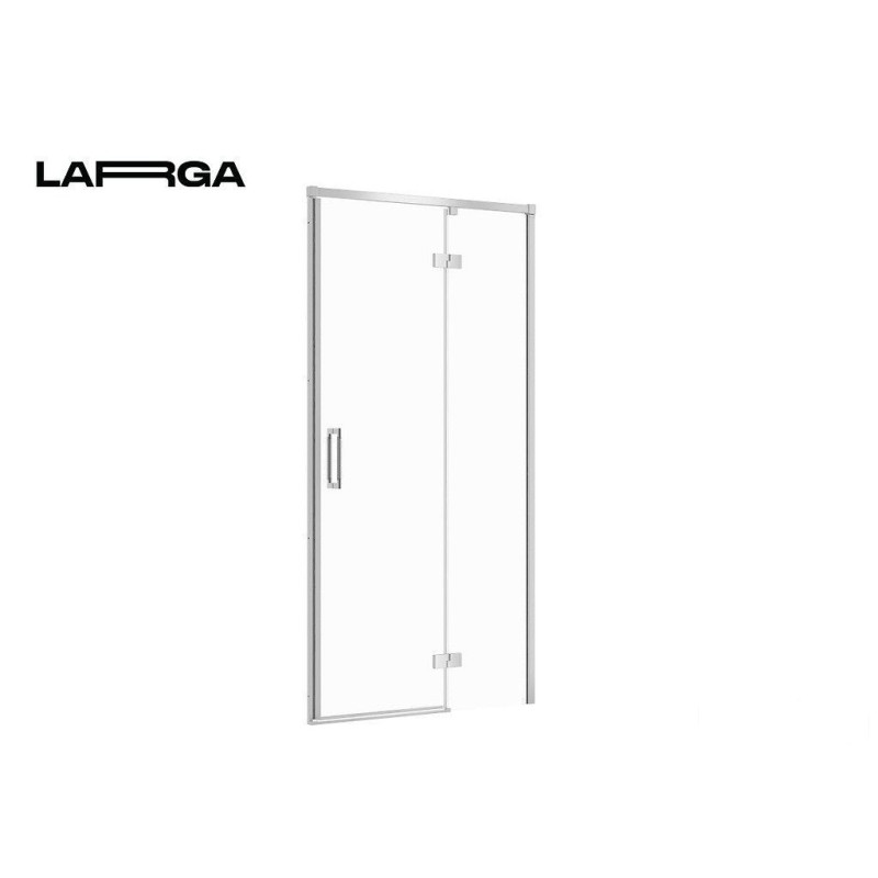 Kabina prysznicowa 100x80 Larga chrom Cersanit (S932-117 + S932-131)