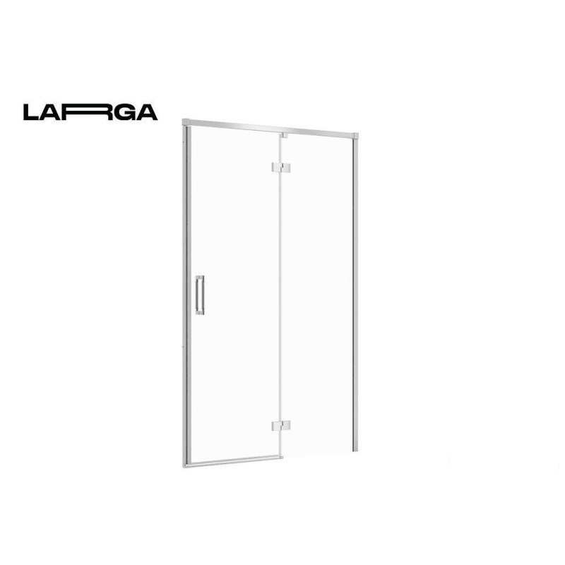 Kabina prysznicowa 120x90 Larga chrom Cersanit (S932-118 + S932-132)