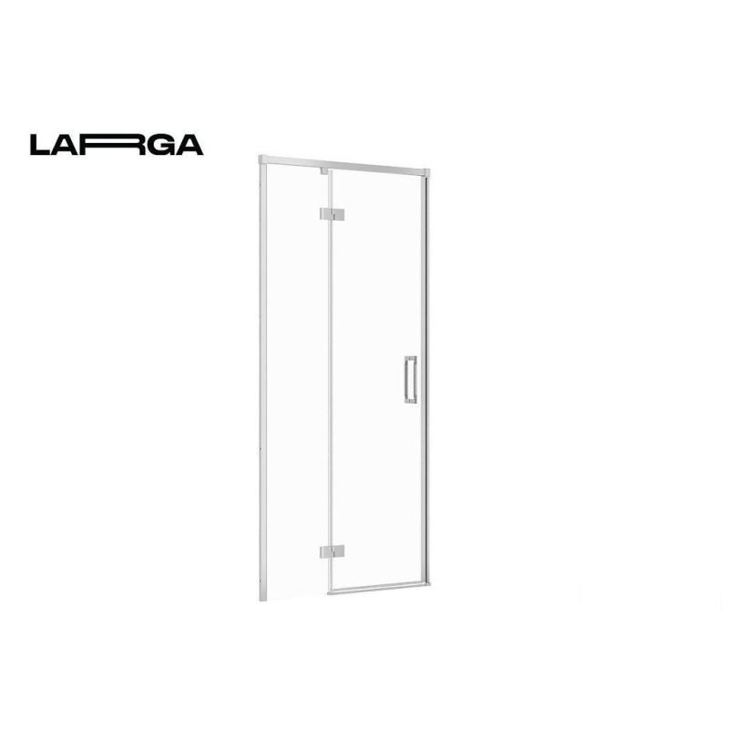 Kabina prysznicowa 90x80 Larga chrom Cersanit (S932-120 + S932-131)