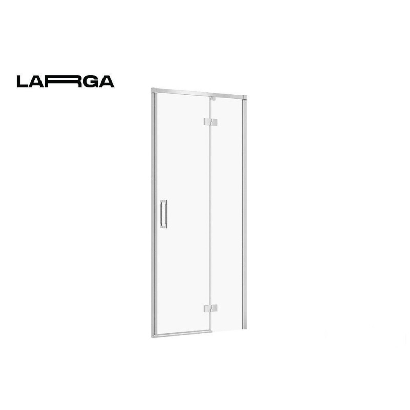 Kabina prysznicowa 90x90 Larga chrom Cersanit (S932-116 + S932-132)