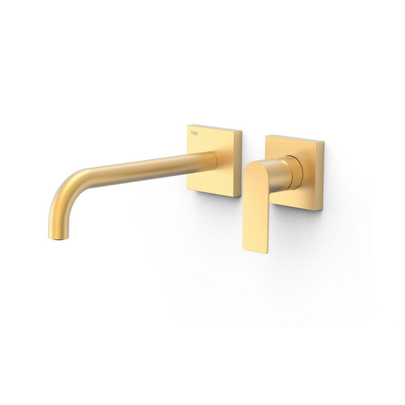 Bateria podtynkowa umywalkowa złoto matowe  Loft-Tres (20030002OM)