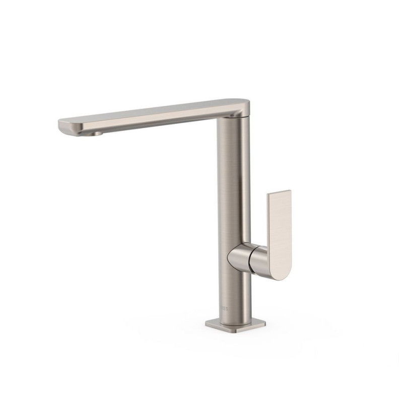 Bateria umywalkowa wysoka stal Loft-Tres (20020502AC)