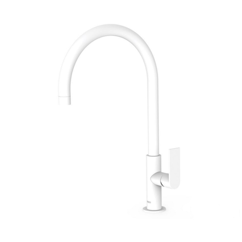 Bateria umywalkowa XXL biały mat Loft-Tres (20020506BM)