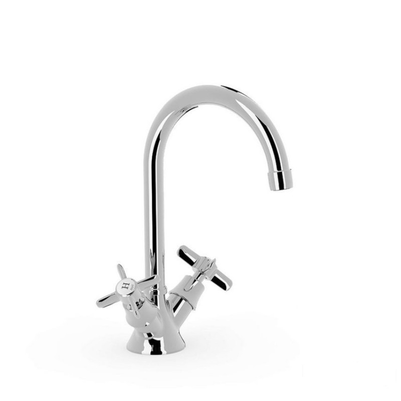 Bateria dwuuchwytowa umywalkowa chrom Clasic Tres (24210901)