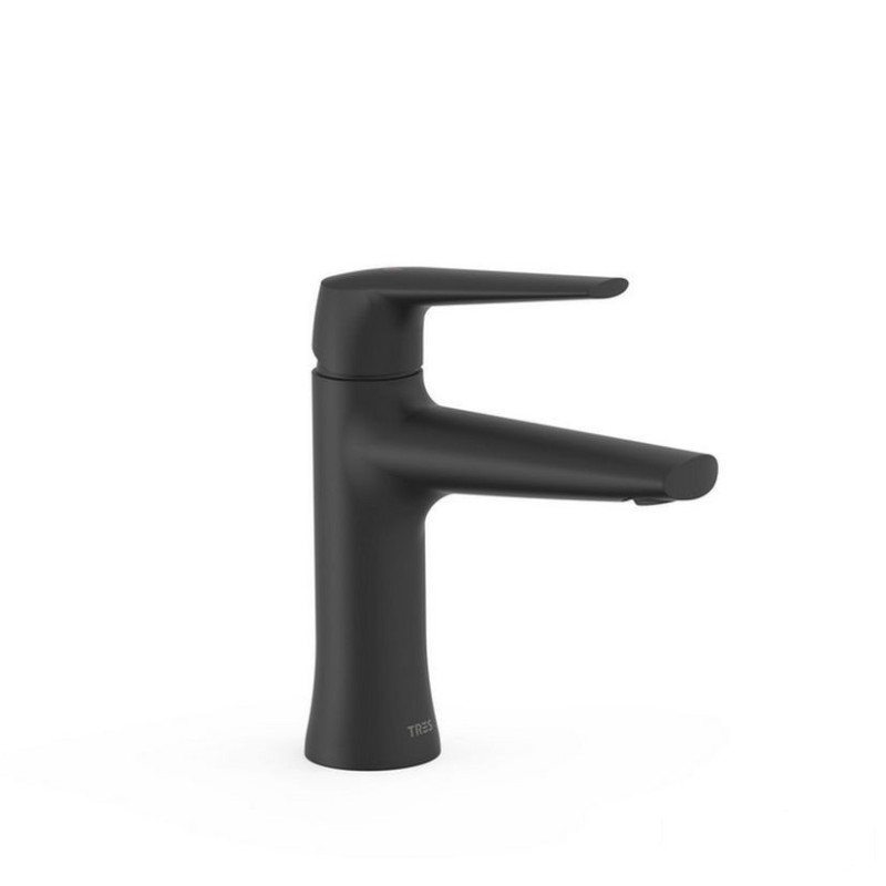 Bateria umywalkowa czarny mat Fuji Tres (28110301NM)