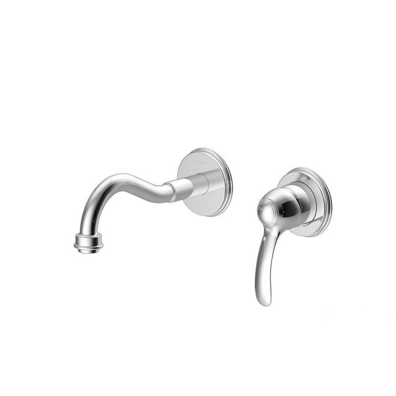 Bateria umywalkowa podtynkowa chrom Clasic Tres (24220001)