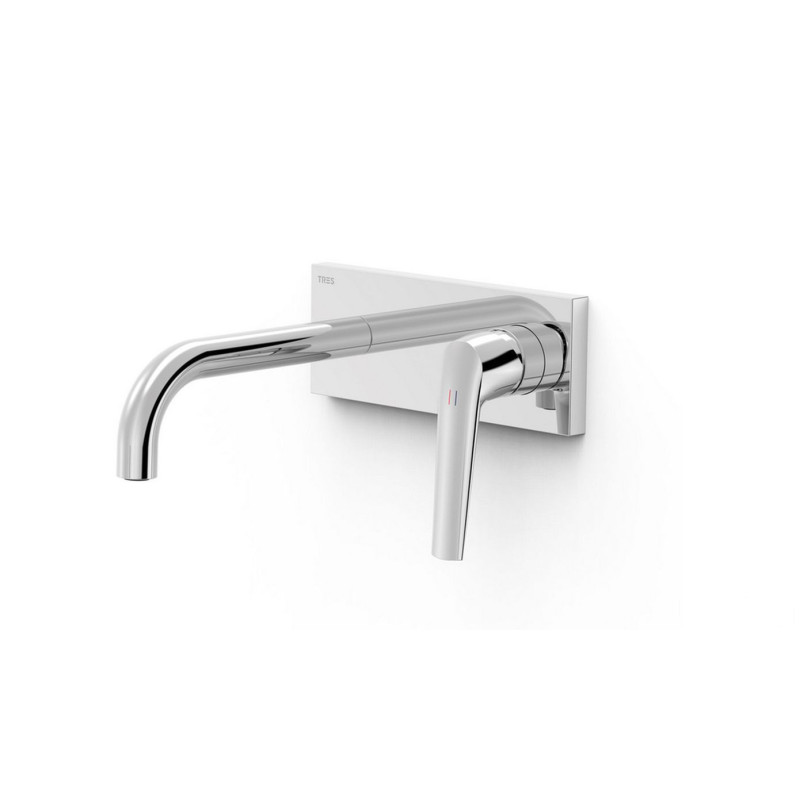 Bateria umywalkowa podtynkowa chrom Fuji Tres (28130003)