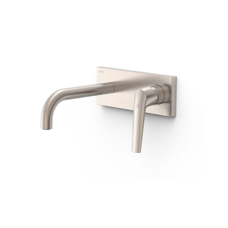 Bateria umywalkowa podtynkowa stal Fuji Tres (28130003AC)