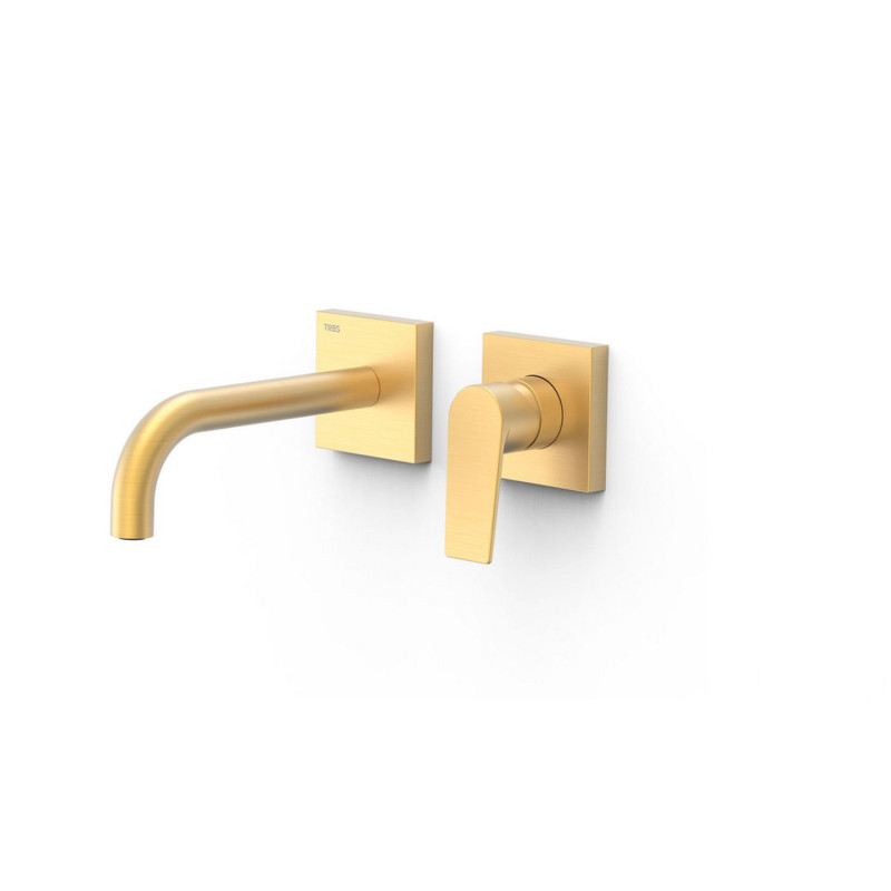 Bateria umywalkowa podtynkowa złoty mat Project Tres (21130001OM)