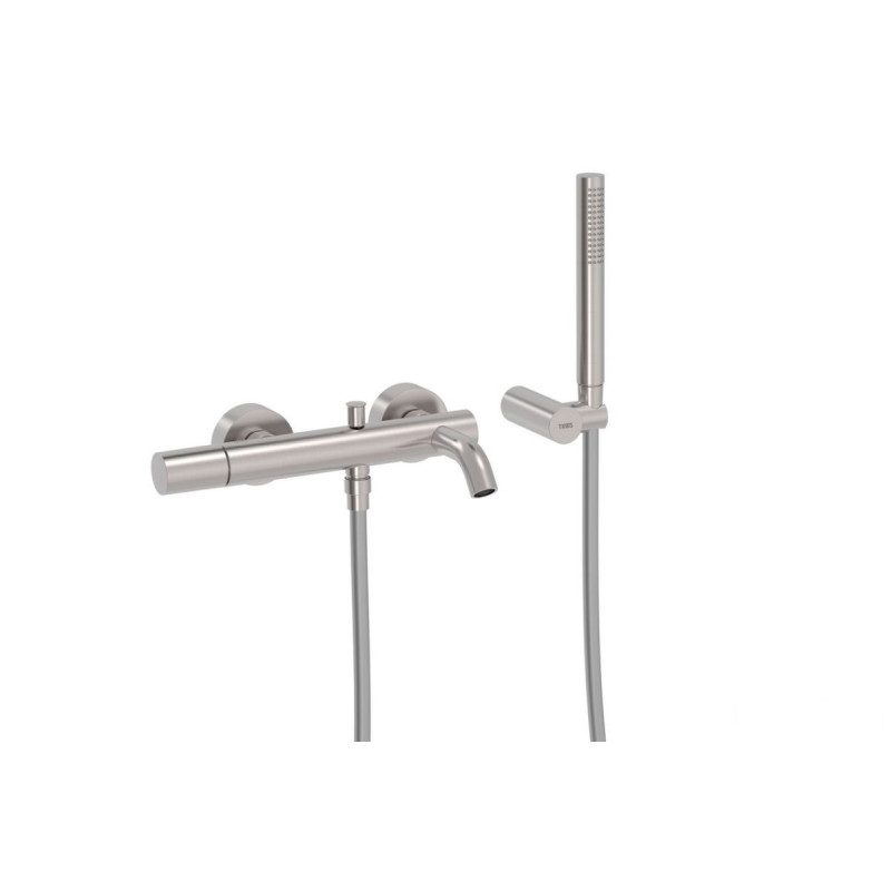 Bateria wannowo-prysznicowa stal Study Tres (26117001AC)