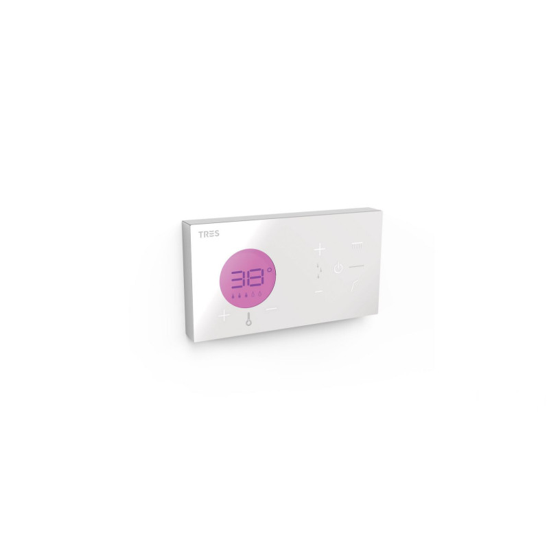 Elektroniczny sterownik termostatyczny podtynkowy 4-drożny Shower Technology Blue Edition Tres (49286499)