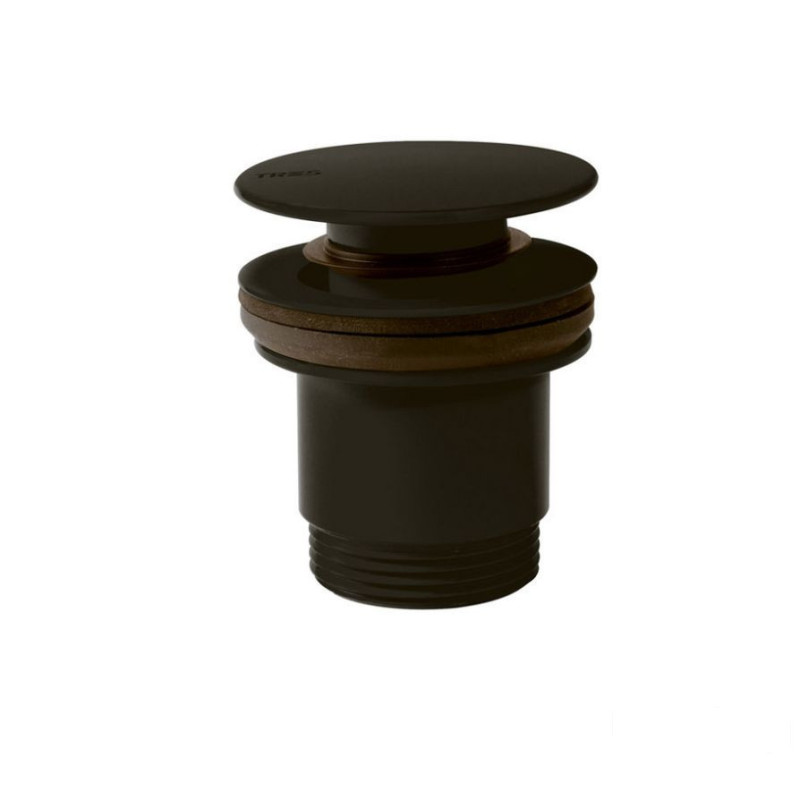 Korek Click-Clack uniwersalny czarny brąz Simple-Repid Tres (24284001KMB)