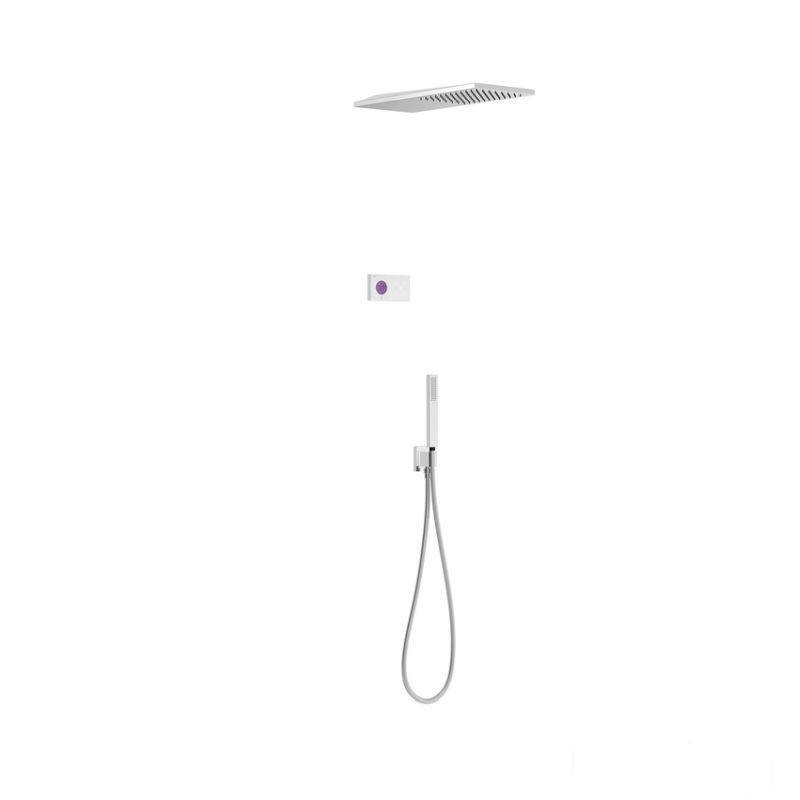 Zestaw elektronicznej baterii termostatycznej podtynkowej 2-drożny chrom Shower Edition Tres (09286551)