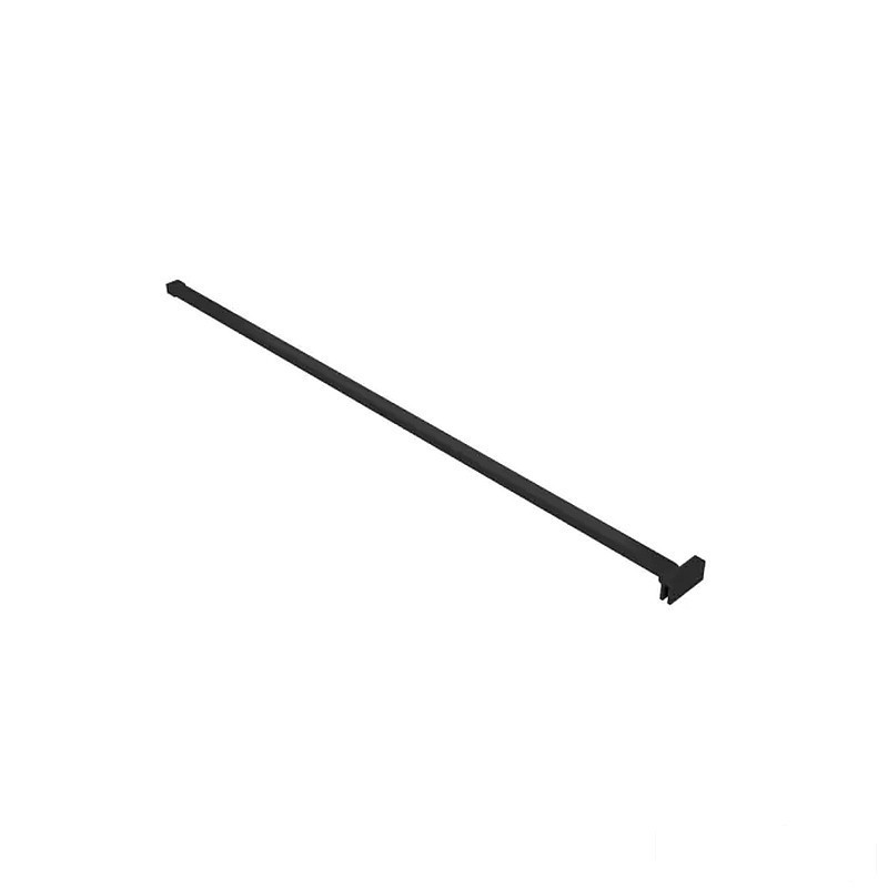 Wspornik do walk-in Vidoq 120cm czarny do docięcia (KAEX.1599.1200.BL)