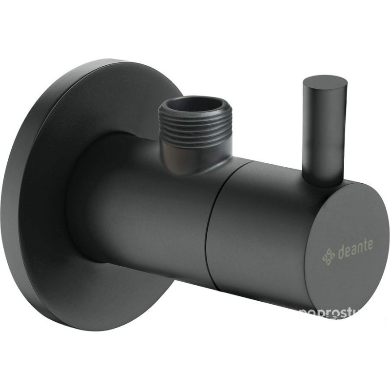 Zawór kątowy z głowicą ceramiczną 1/2" - 3/8" - okrągły Deante (VFA N62R)