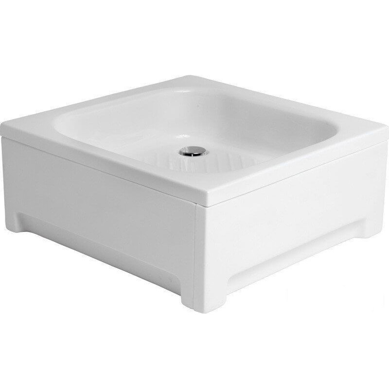 Brodzik akrylowy kwadratowy KAREN 70 x 70 Polimat (00209)
