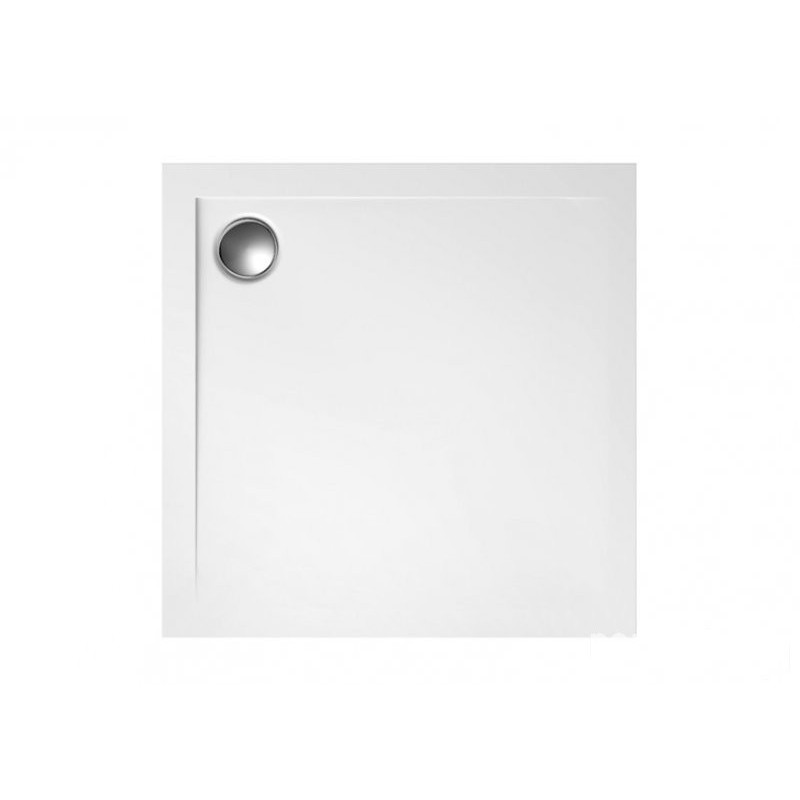 Brodzik akrylowy posadzkowy kwadratowy 80 x 80 GEOS   Polimat (00425)
