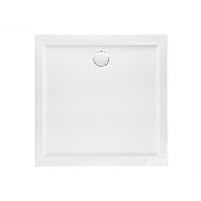 Brodzik akrylowy posadzkowy kwadratowy 80 x 80 GOLIAT Polimat (00492)