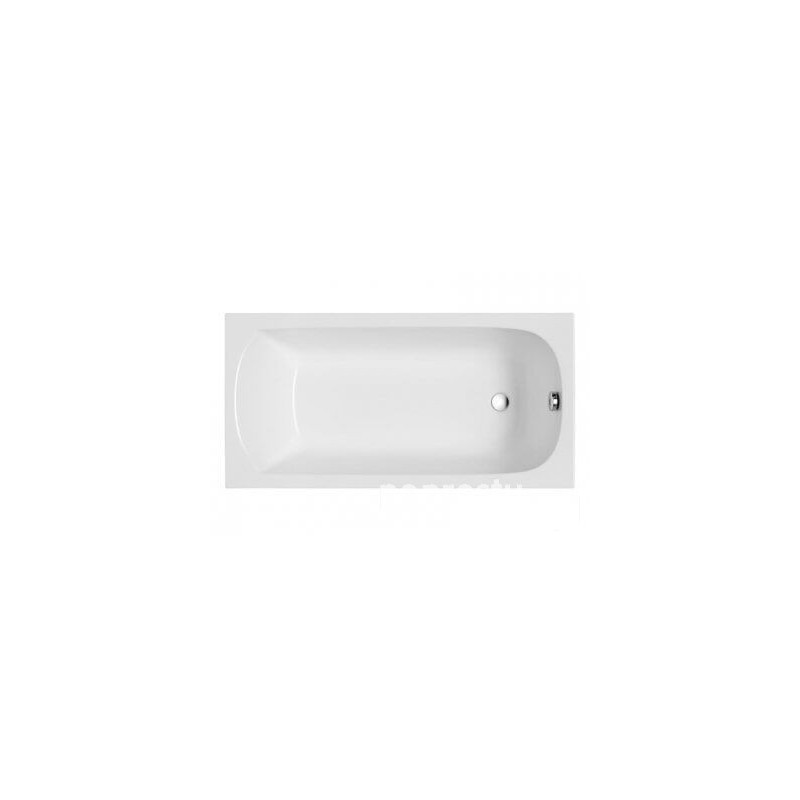 Wanna akrylowa prostokątna CLASSIC SLIM 170x75 Polimat (00300)