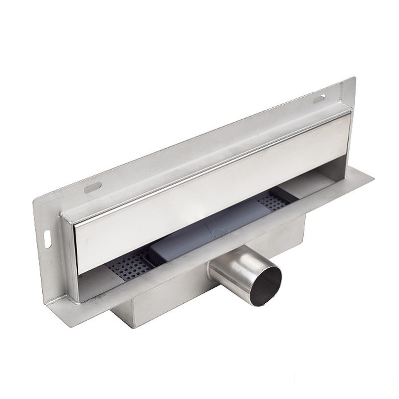 Odpływ liniowy ścienny 100 W-Drain Balneo (Wdrain100)