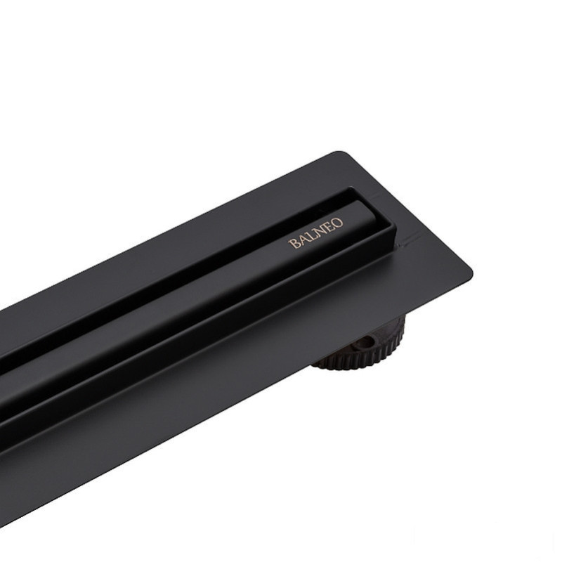 Odpływ liniowy 70 Slim & Low Proline Black Balneo (A0401020201-2)