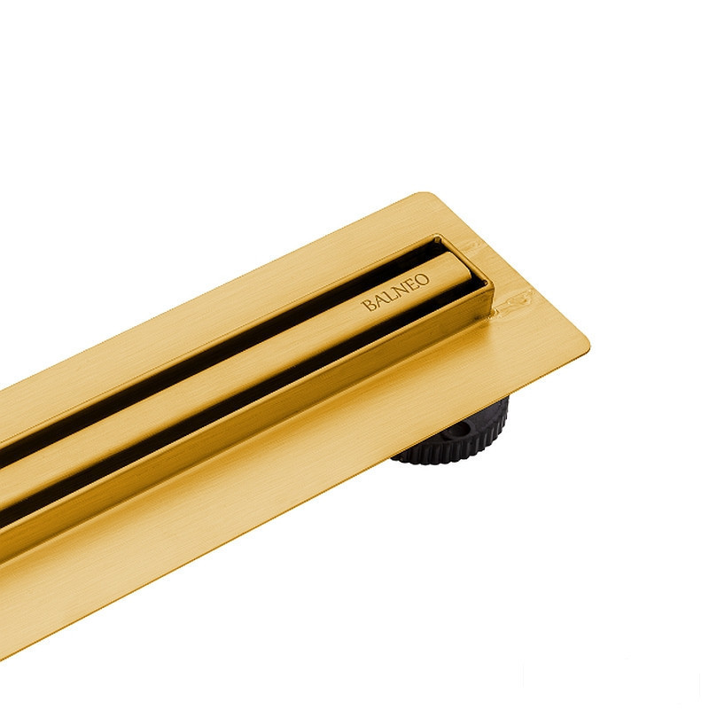 Odpływ liniowy 70 Slim & Low Proline Gold Balneo (A0401030201-2)