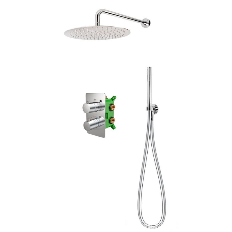 7 zestaw podtynkowy z baterią typu box Stabilla FDESIGN (FD1-TS07-7SET1-11)