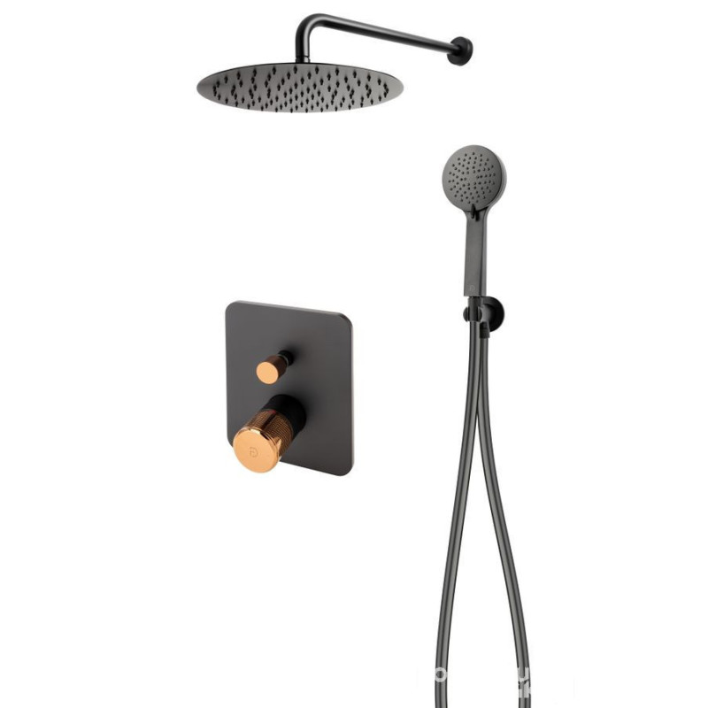 Bateria natryskowa podtynkowa 2-funkcyjna Ardesia FDESIGN (FD1-ARD-7PSET1-25)