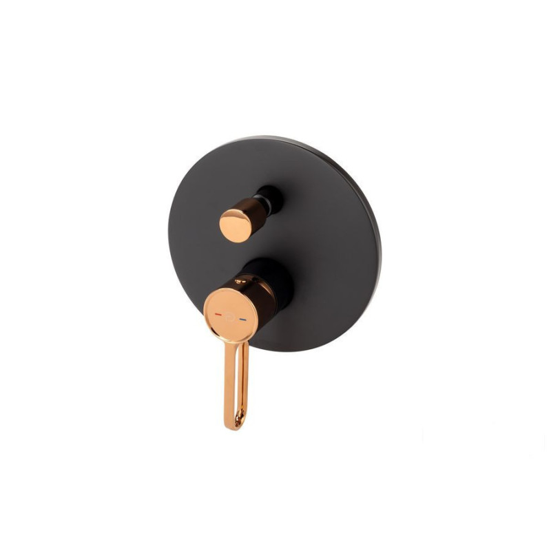 Bateria natryskowa podtynkowa 2-funkcyjna Zaffiro FDESIGN (FD1-ZFR-7P-25)