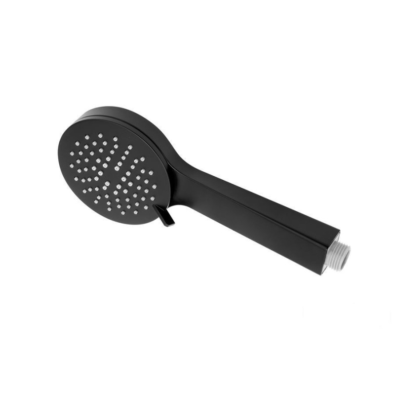 Rączka natryskowa okrągła Anima black FDESIGN (FD8-100-22)