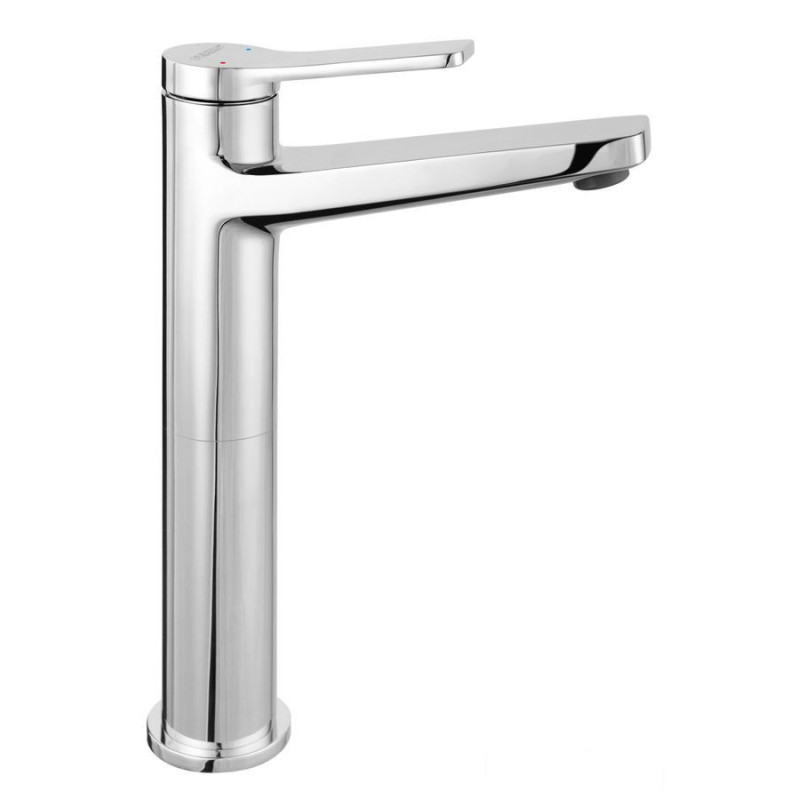 Bateria umywalkowa nablatowa, chrom Stratos Ferro (BSC2L)